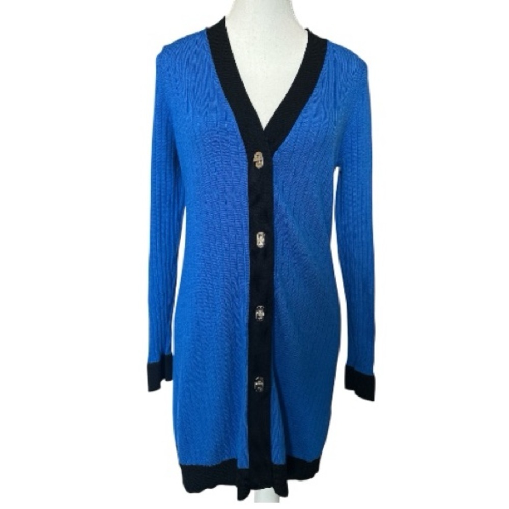 White House Black Market Cardigan/Duster/ Dress Size Medium - Picture 2 of 10